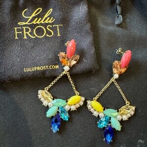 Lulu Frost chandelier earrings
